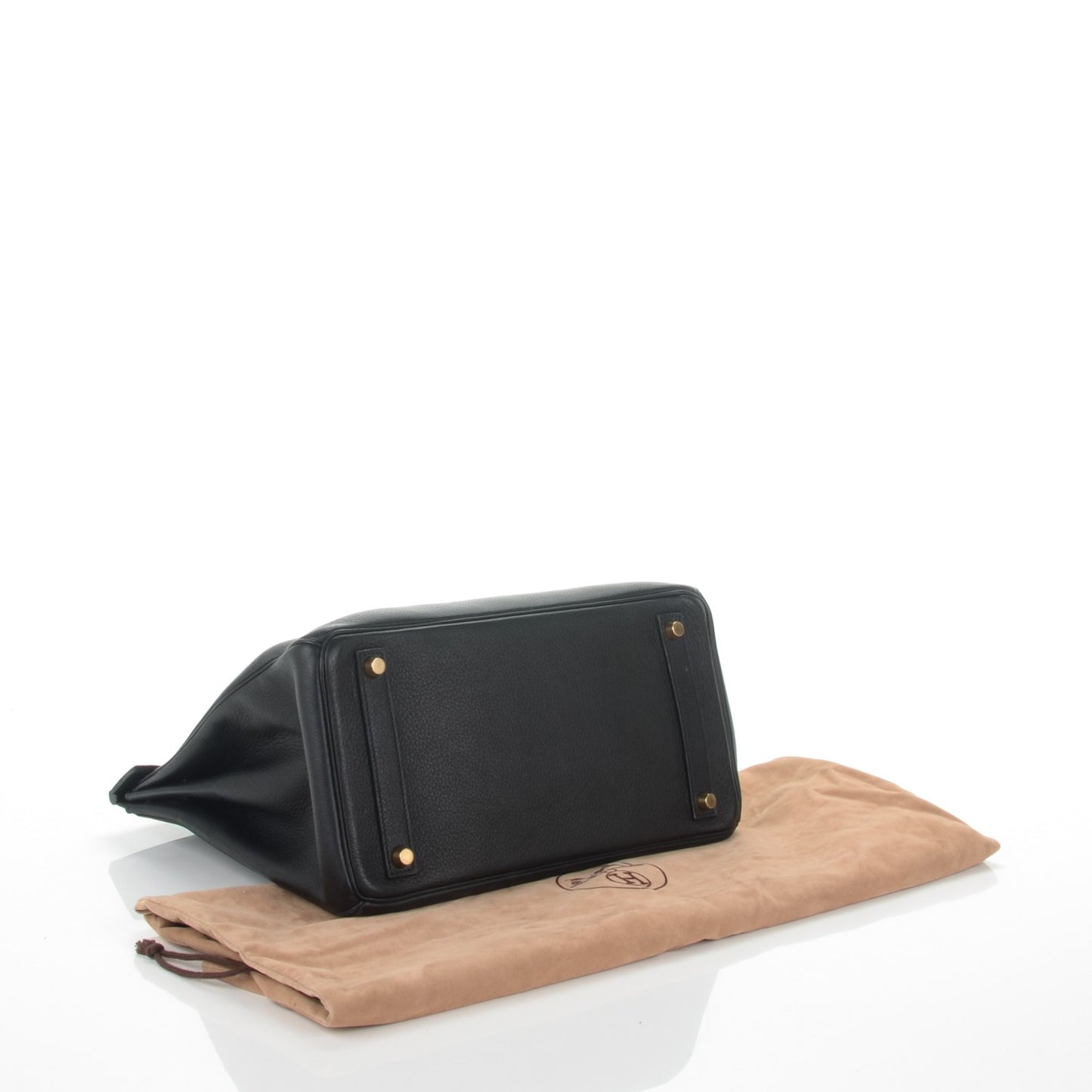 Taurillon Clemence HAC Birkin 32 Black