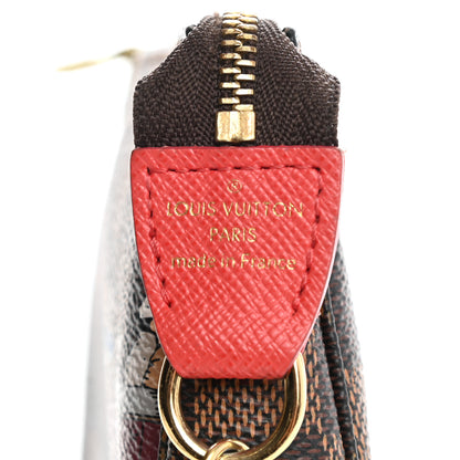 Louis Vuitton Damier Ebene 2015 Christmas Animation Mini Pochette Accessories 6 of 9