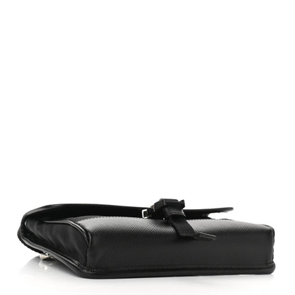 Prada Re-Nylon Saffiano Smartphone Case Crossbody Black 4 of 10