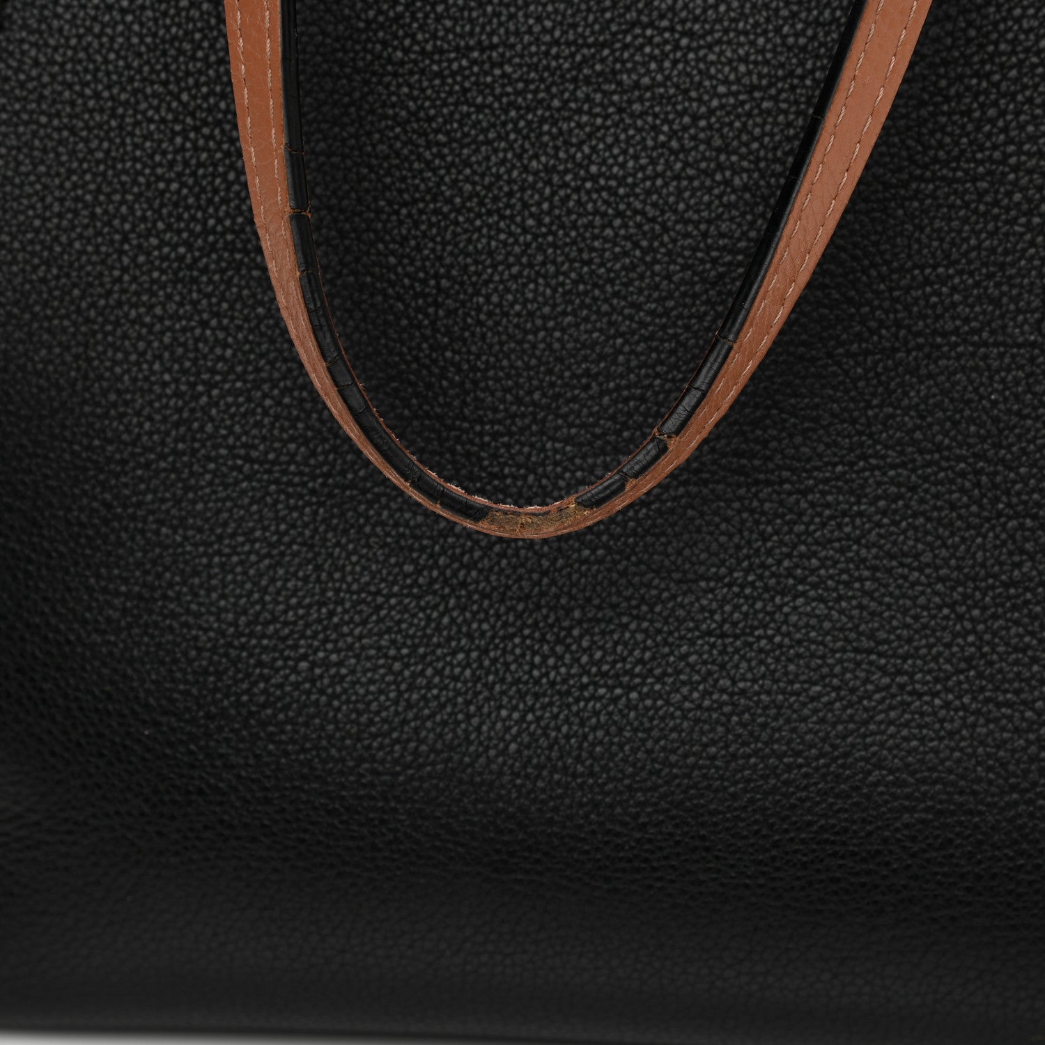 Louis Vuitton Calfskin Lockme Cabas Bois de Rose Black 14 of 14