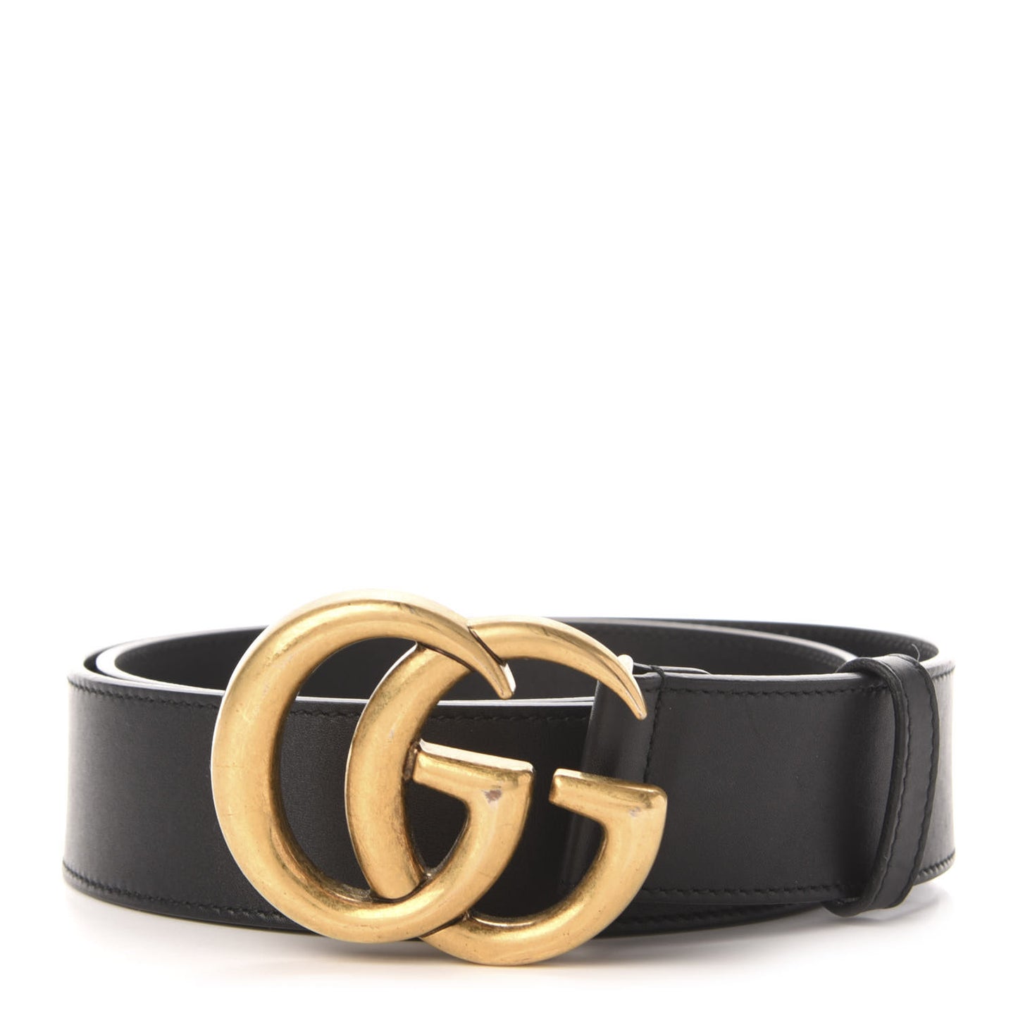 Calfskin Double G 40mm Belt 85 34 Black