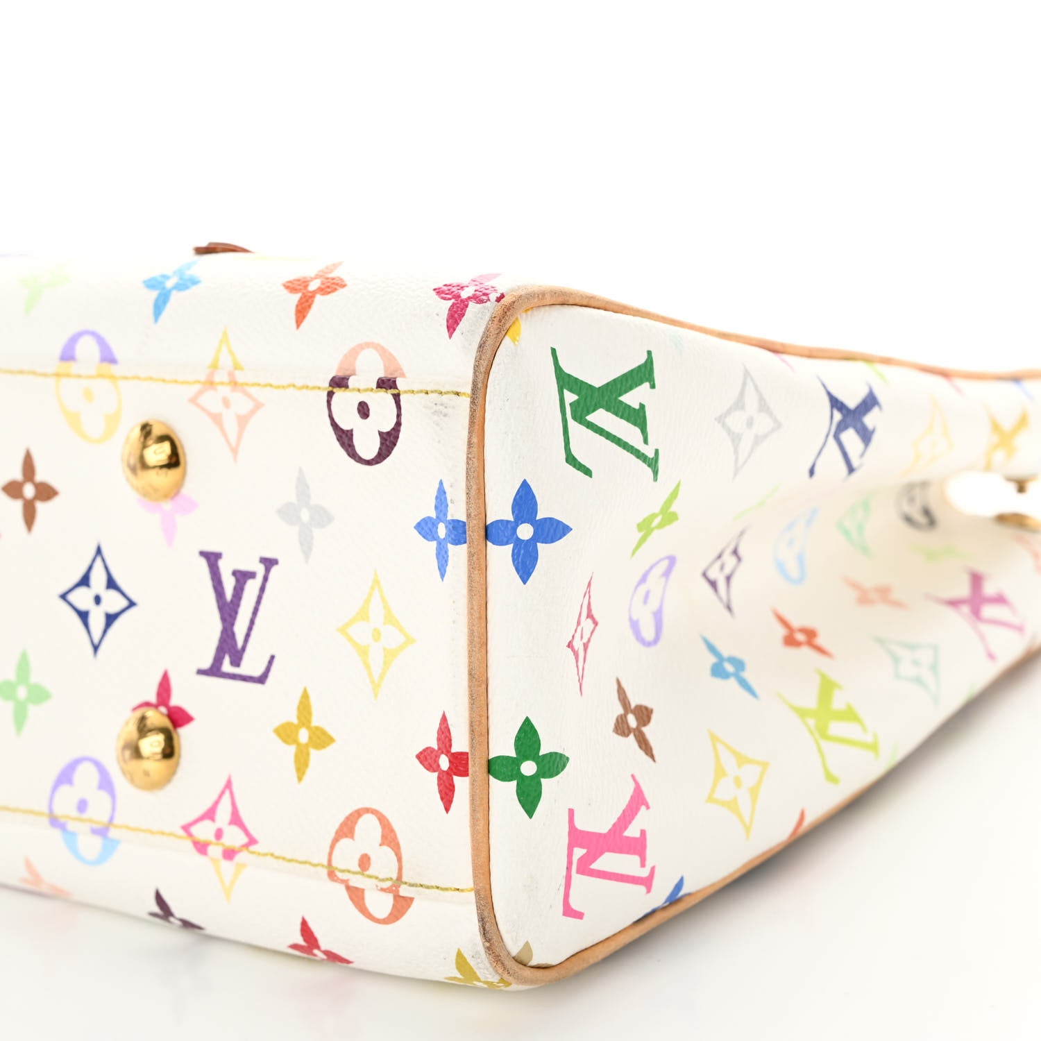 Louis Vuitton Monogram Multicolor Aurelia MM White 9 of 11