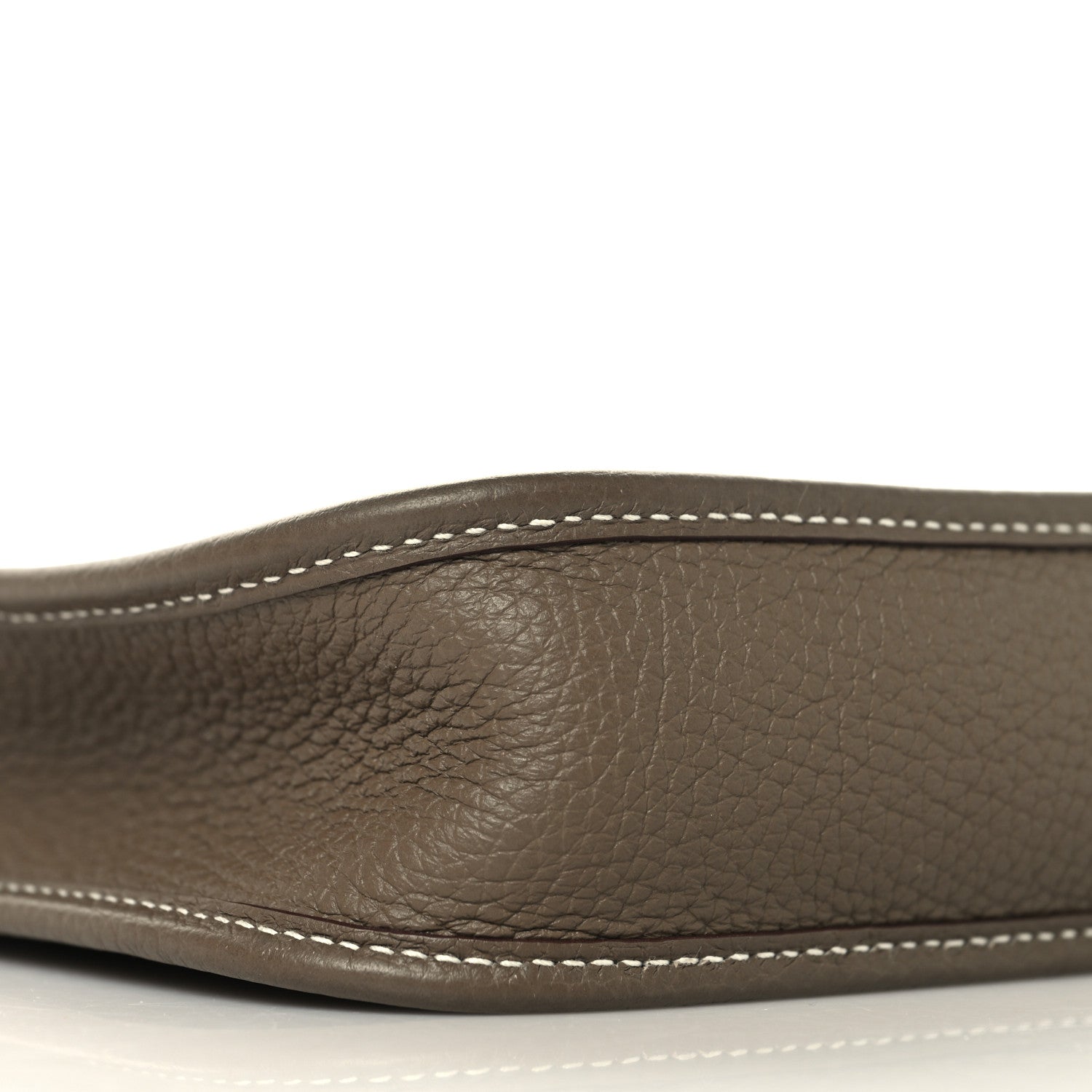 Hermes Taurillon Clemence Amazone Evelyne TPM Etoupe Bleu Indigo 9 of 12