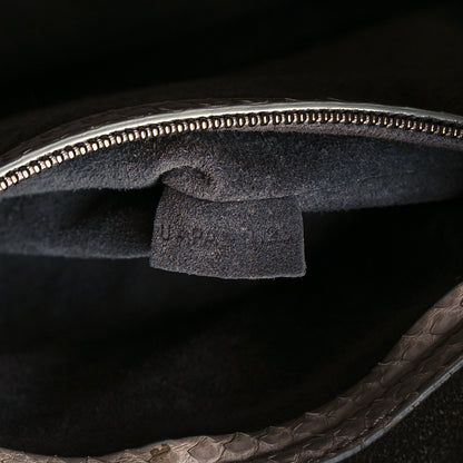 Celine Python Medium Phantom Luggage Grey 6 of 10