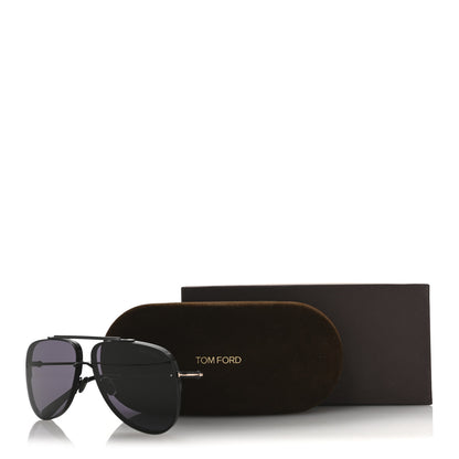Tom Ford Aviator Leon Sunglasses TF 1071 Black 8 of 8