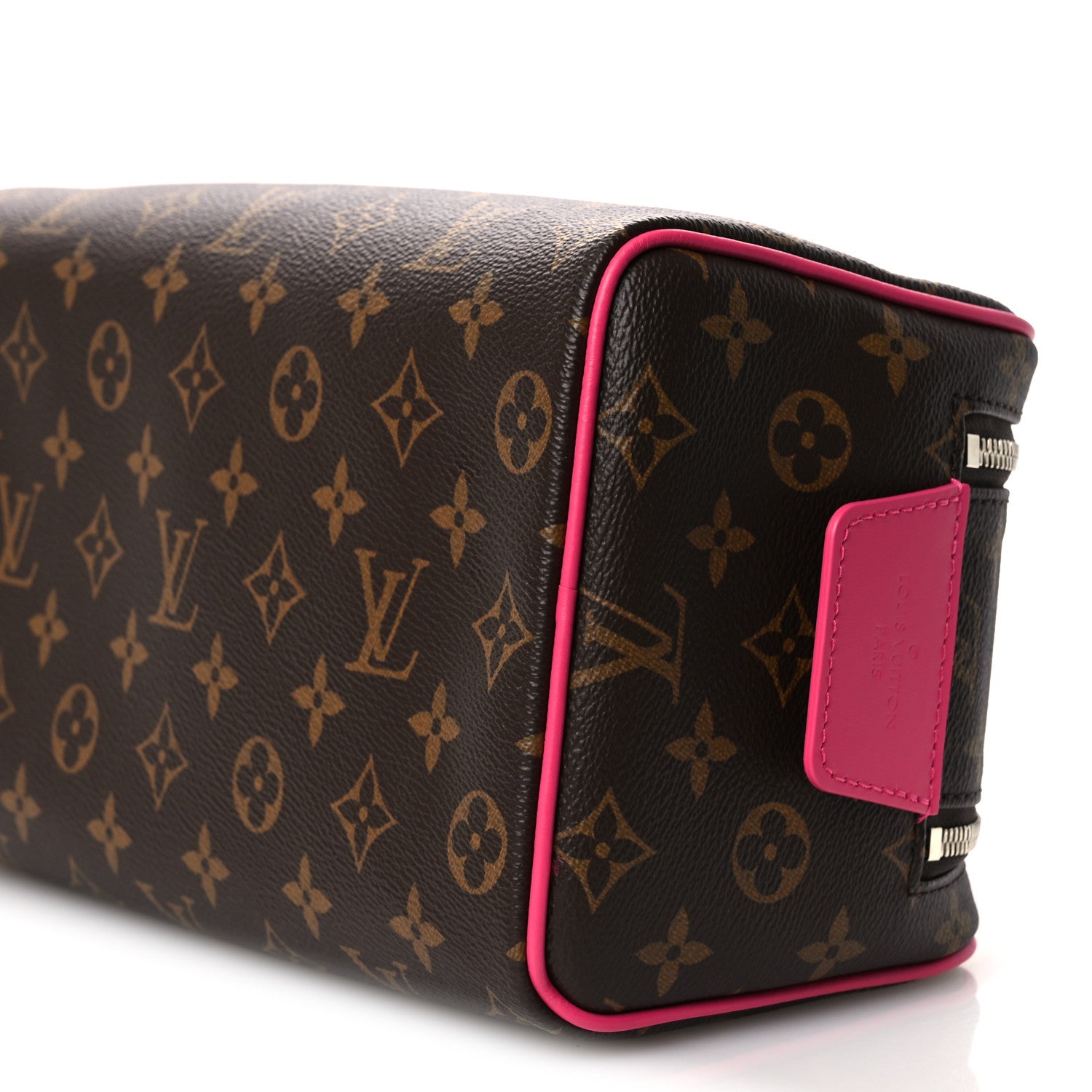 Louis Vuitton Monogram Macassar Dopp Kit Toilet Pouch Pondichery Pink 9 of 10