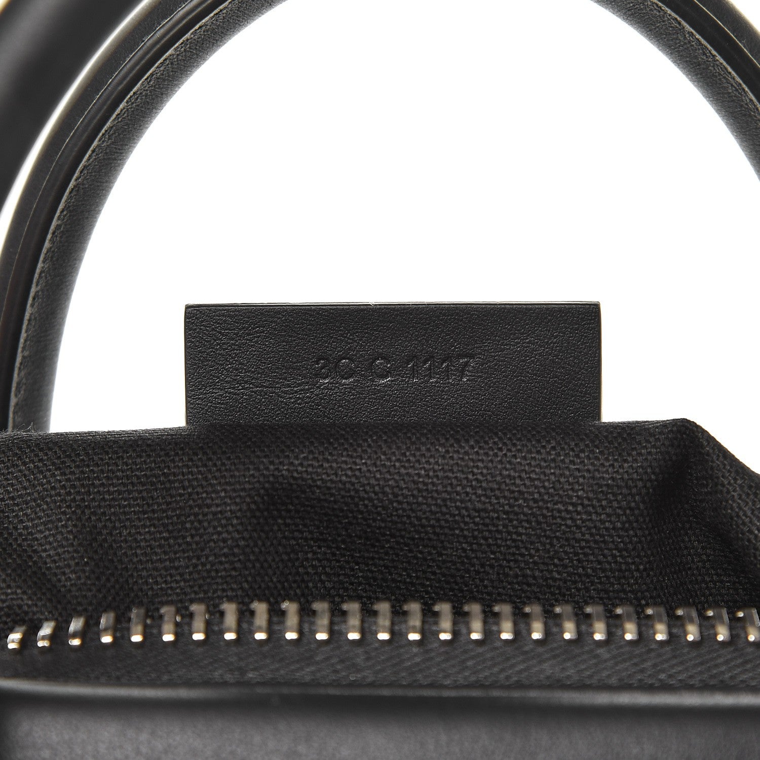 Givenchy Calfskin Suede Small Studded Chevron Antigona Black 7 of 9