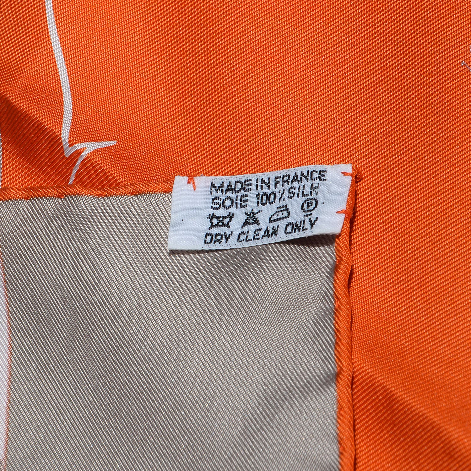 Hermes Silk Cheval De Courses Scarf 90 5 of 5