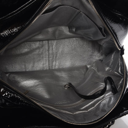 Chanel Patent Calfskin Large Luxe Ligne Tote Black 6 of 15