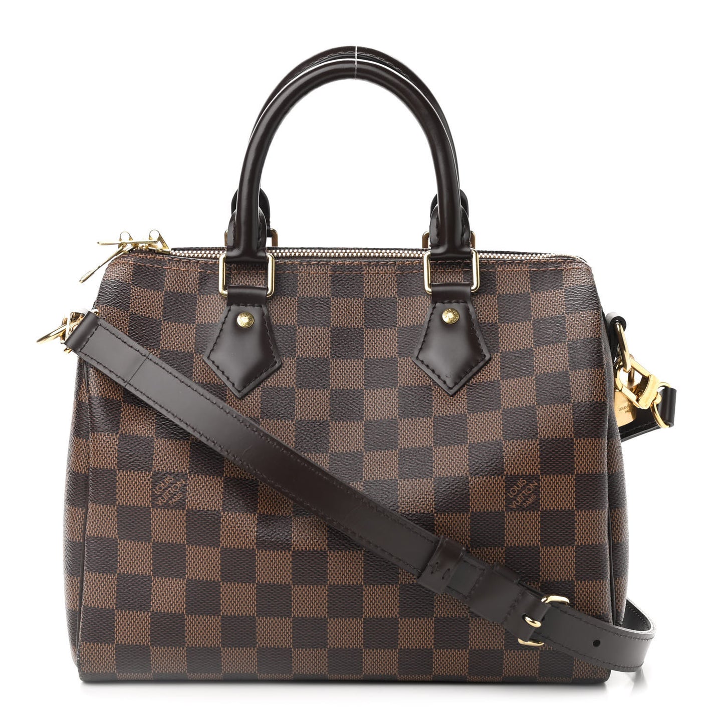 Damier Ebene Speedy Bandouliere 25