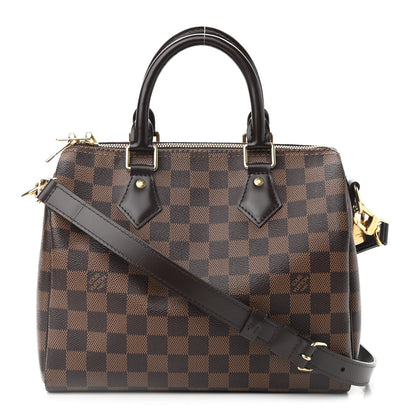 Louis Vuitton Damier Ebene Speedy Bandouliere 25 1 of 9