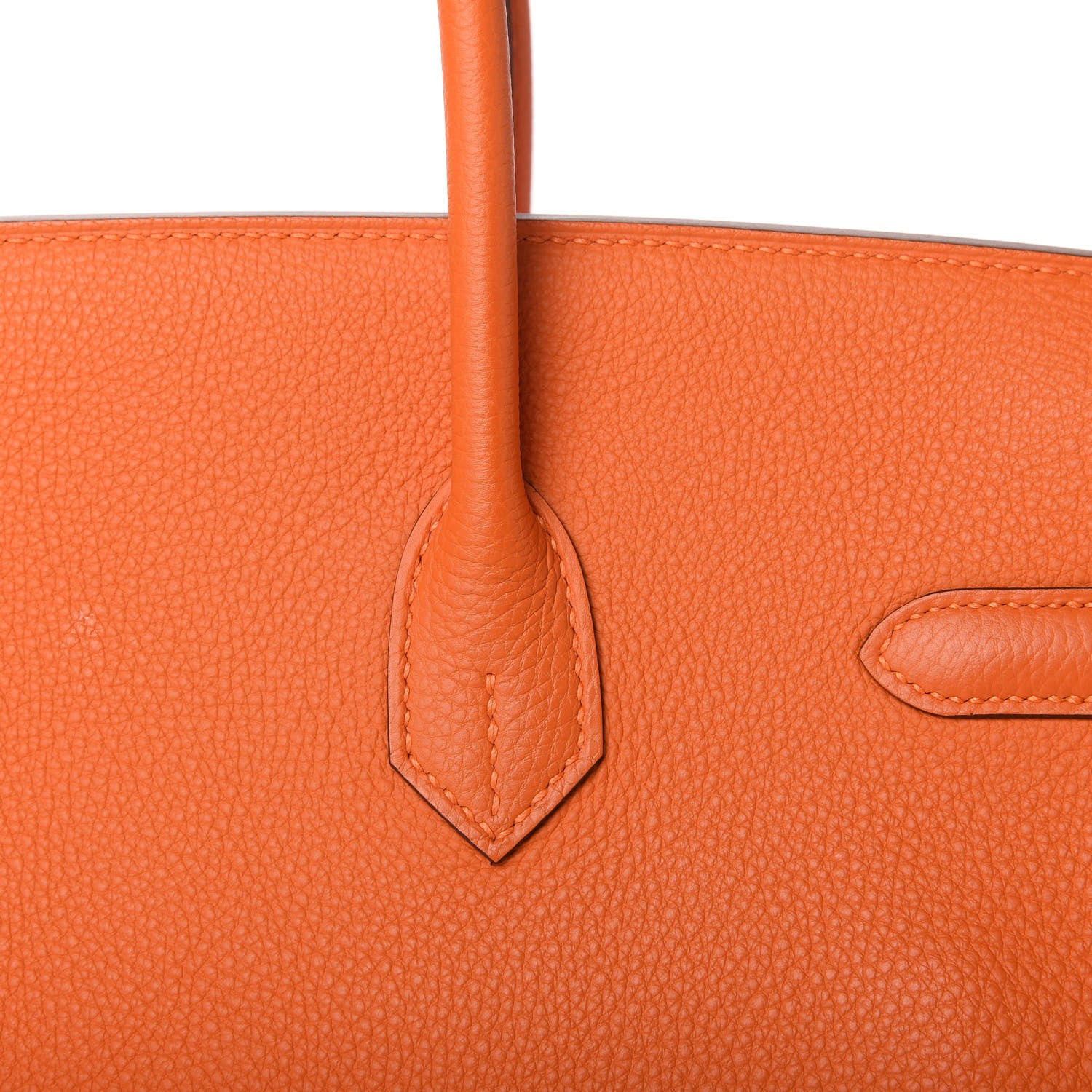 Hermes Togo Birkin 35 Orange 8 of 33