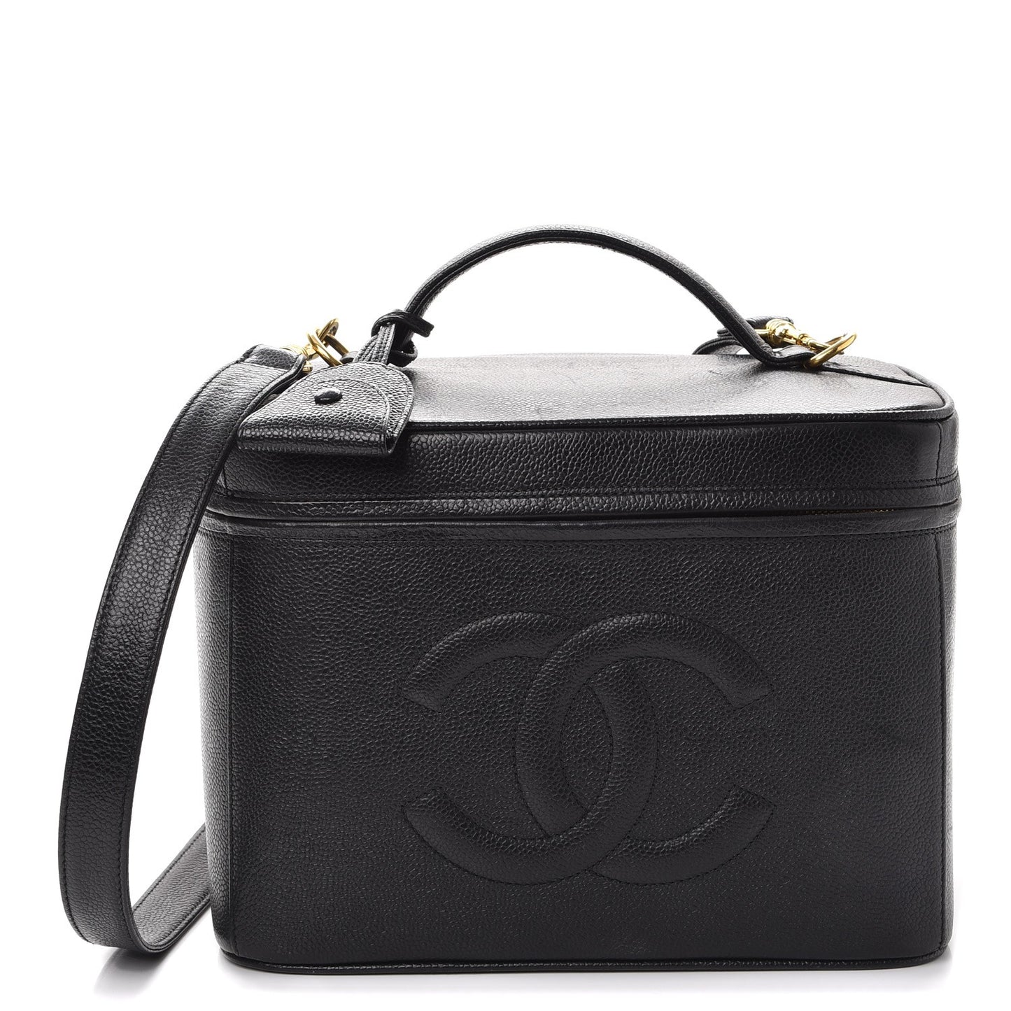 Caviar Vanity Case Black