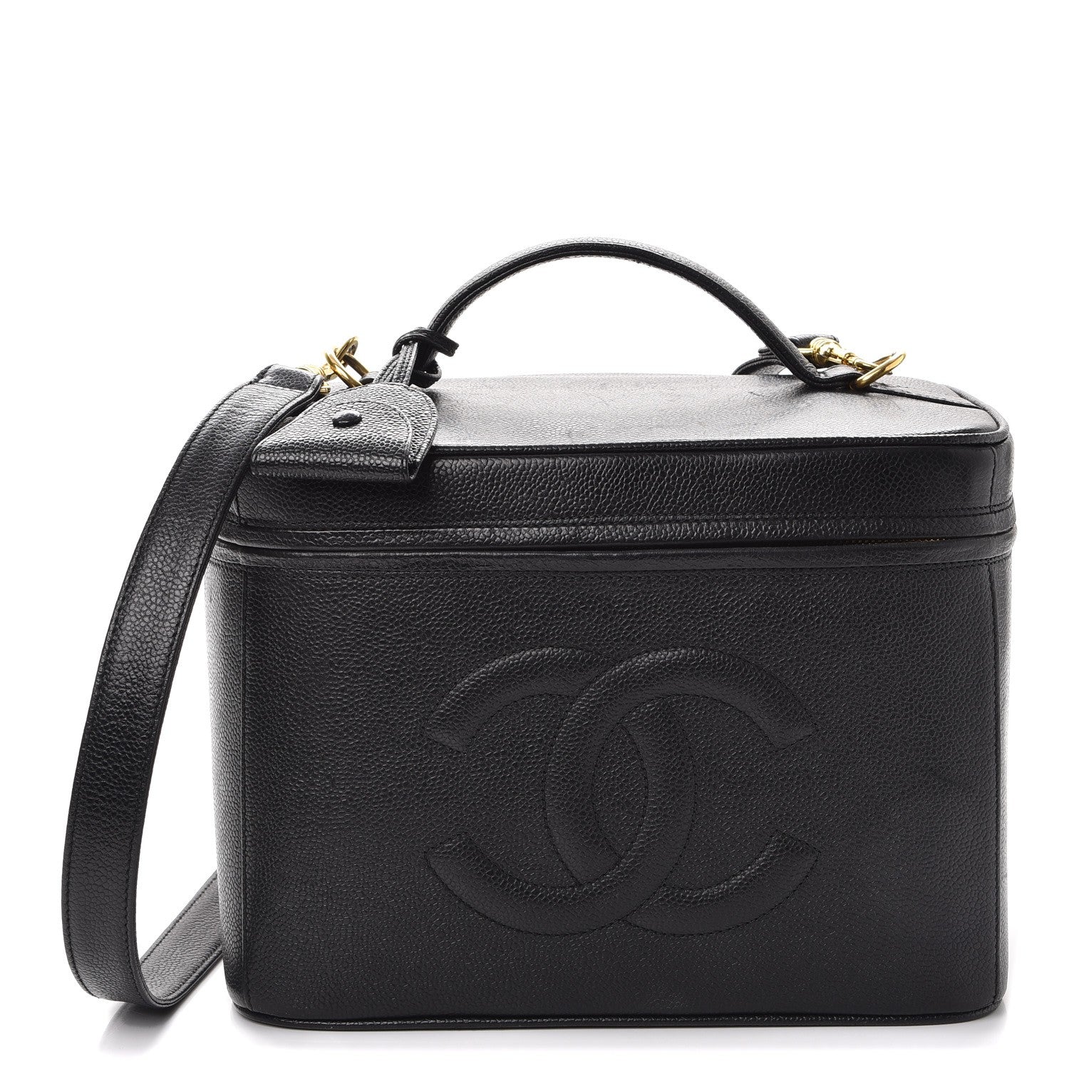 Chanel Caviar Vanity Case Black 1 of 14
