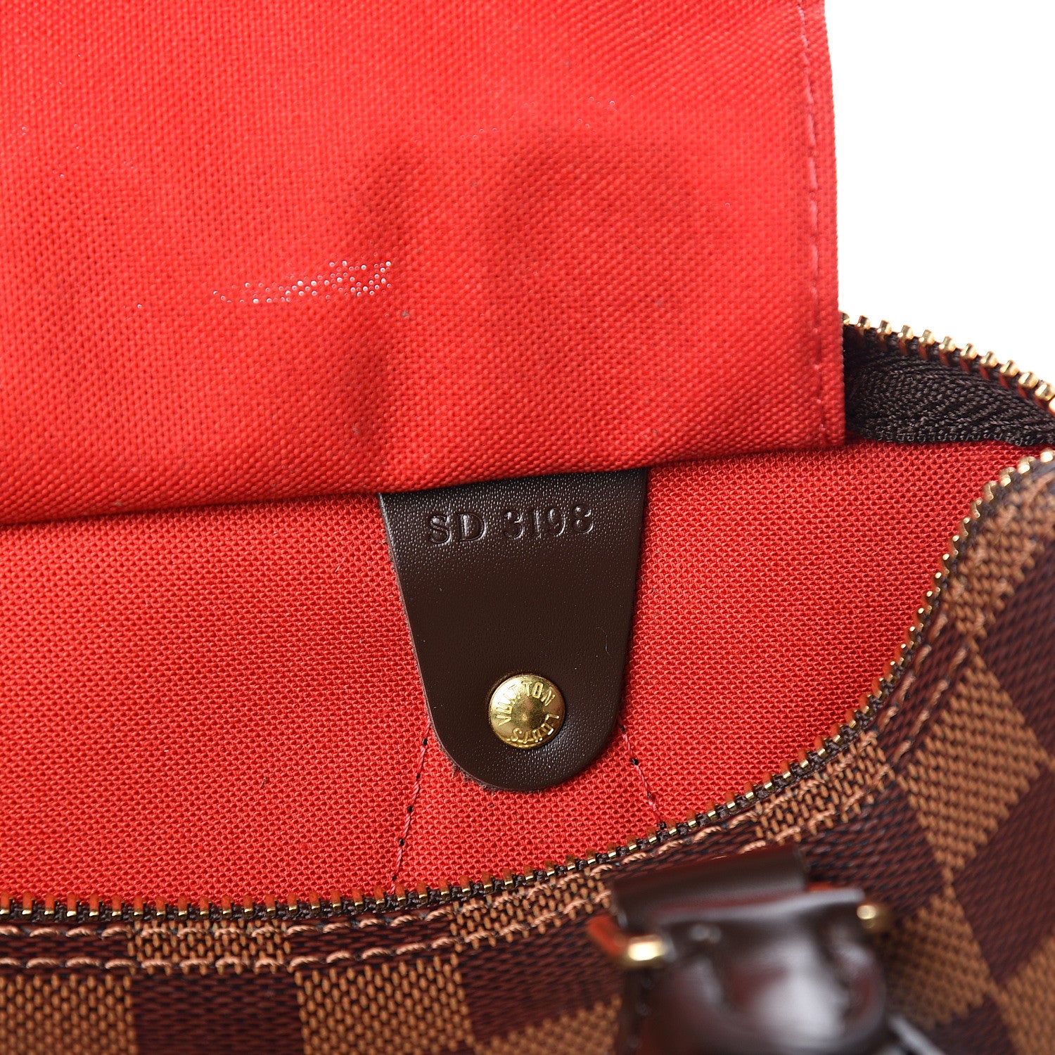 Louis Vuitton Damier Ebene Speedy 25 6 of 10