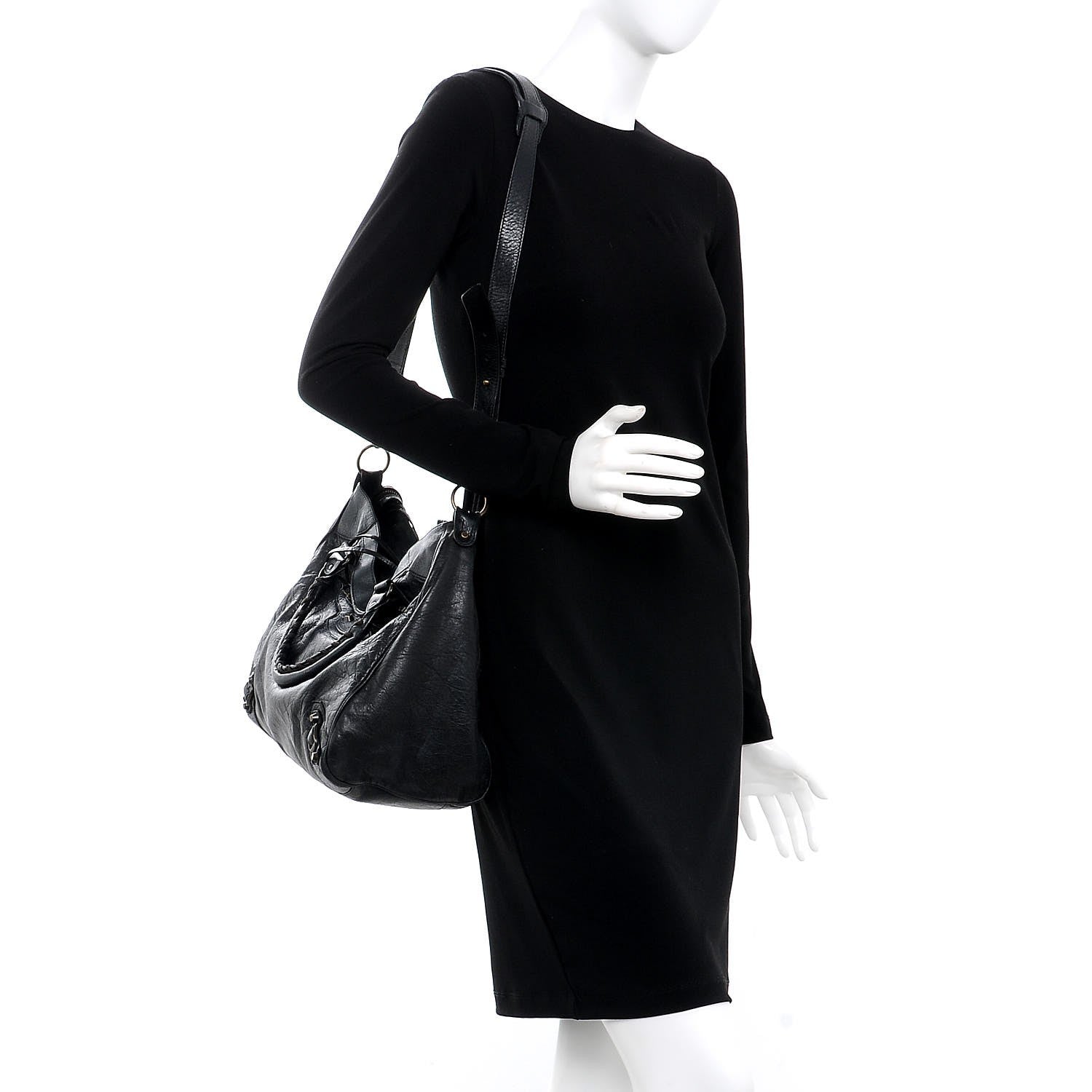 Balenciaga Agneau Classic Hardware Velo Black 2 of 16