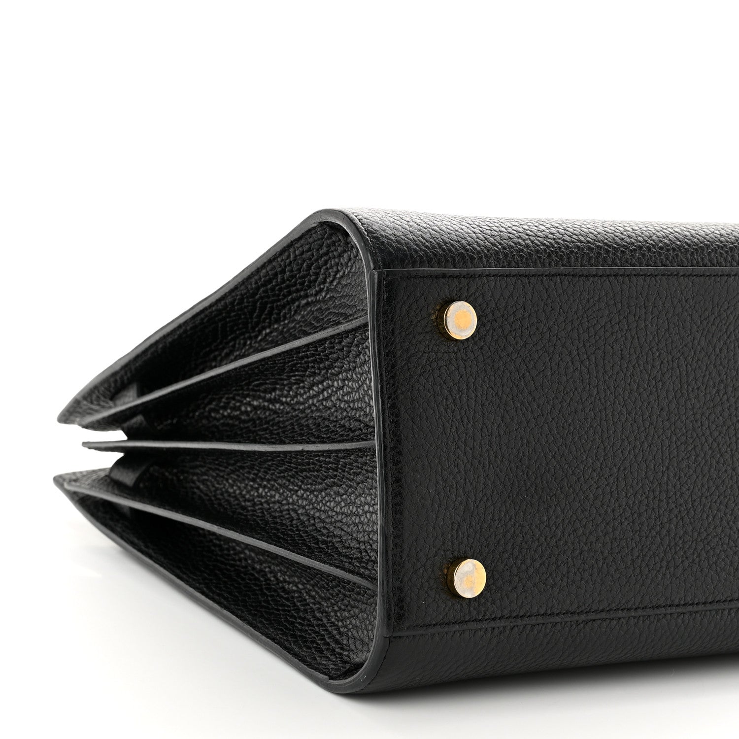 Saint Laurent Grained Calfskin Small Sac De Jour Black 9 of 11