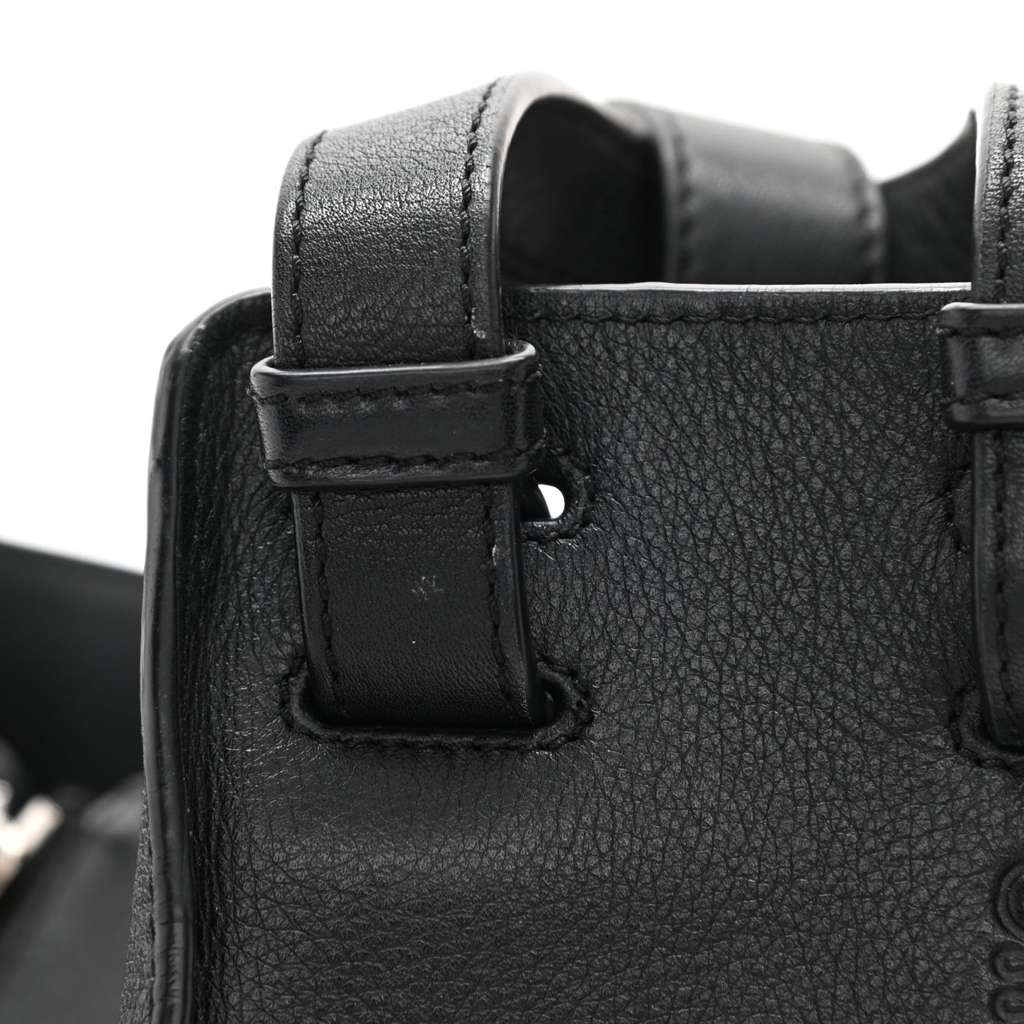 Calfskin Small Hammock Shoulder Bag Black
