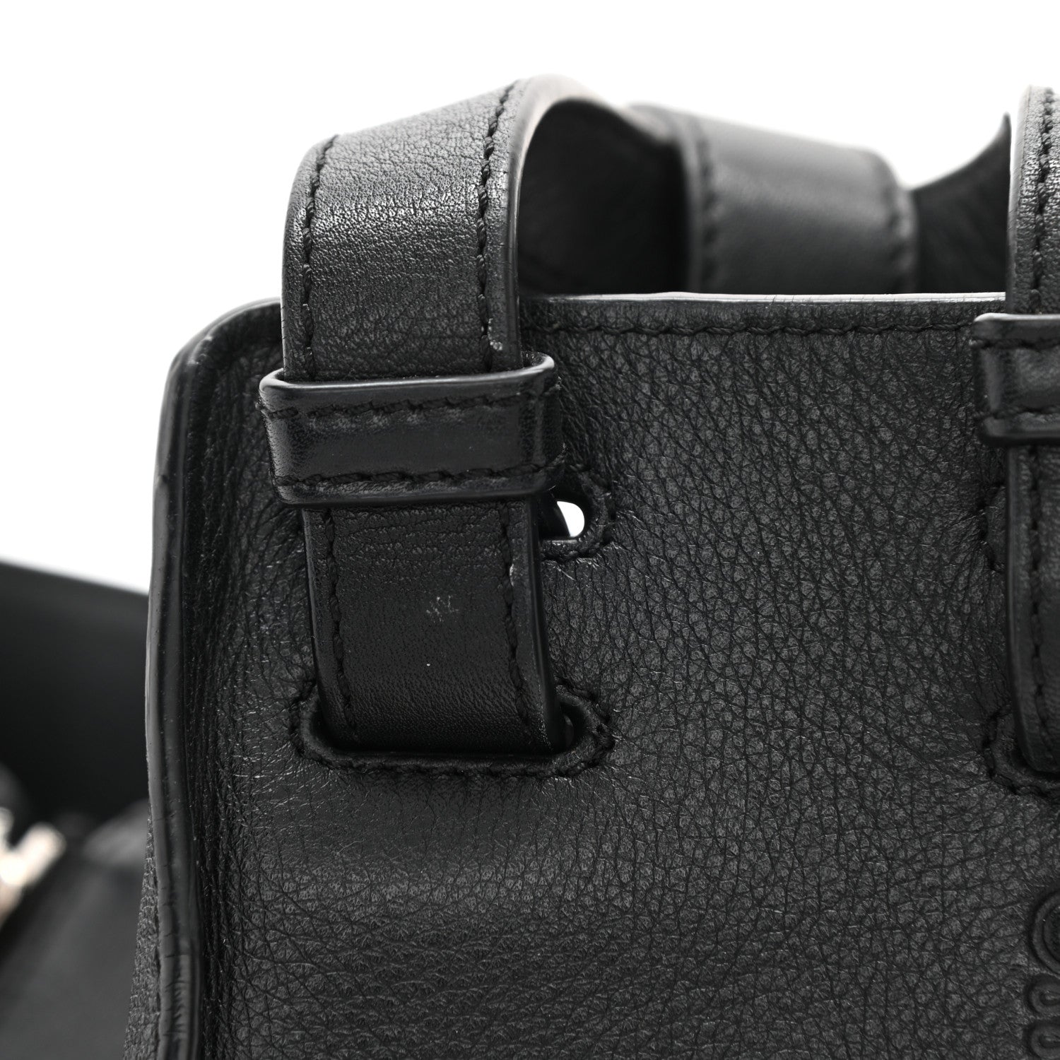 Loewe Calfskin Small Hammock Shoulder Bag Black 13 of 15