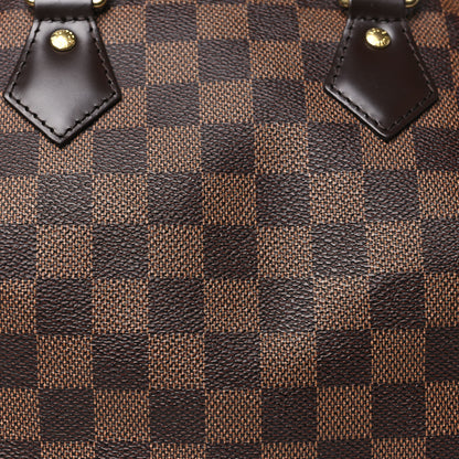Louis Vuitton Damier Ebene Speedy 25 7 of 9