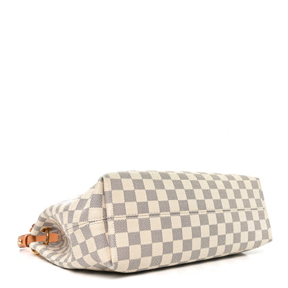Louis Vuitton Damier Azur Graceful PM Rose Ballerine 4 of 10