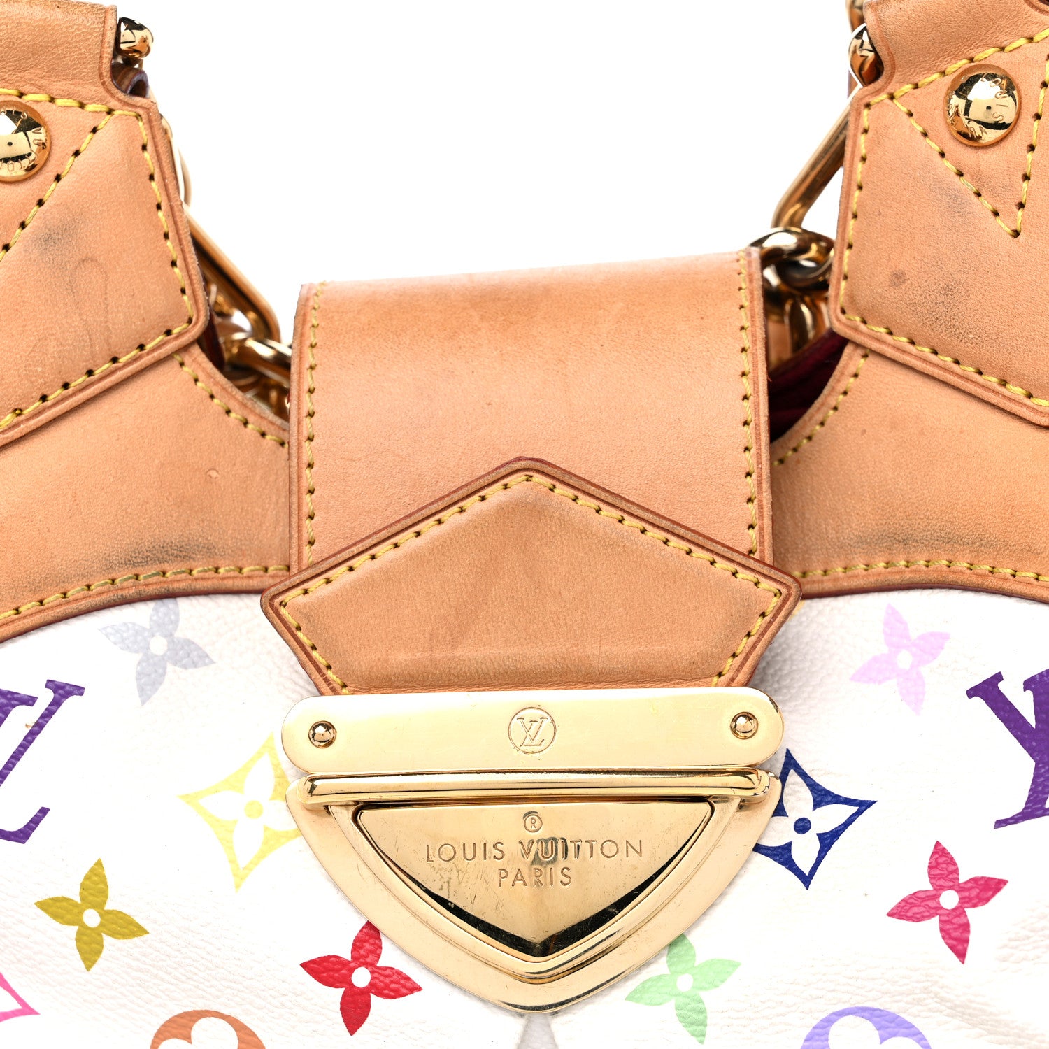 Louis Vuitton Monogram Multicolor Ursula White 14 of 14