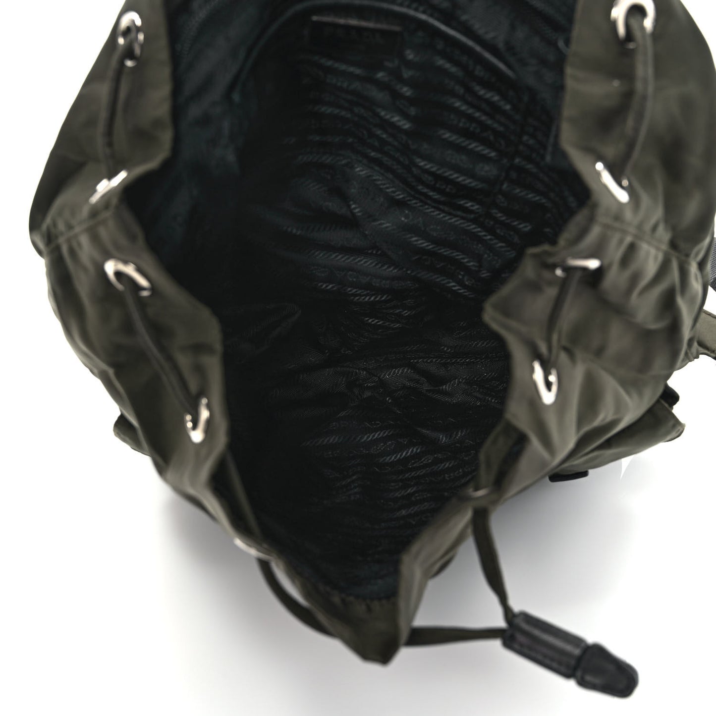 Tessuto Nylon Vela Medium Backpack Mimetico