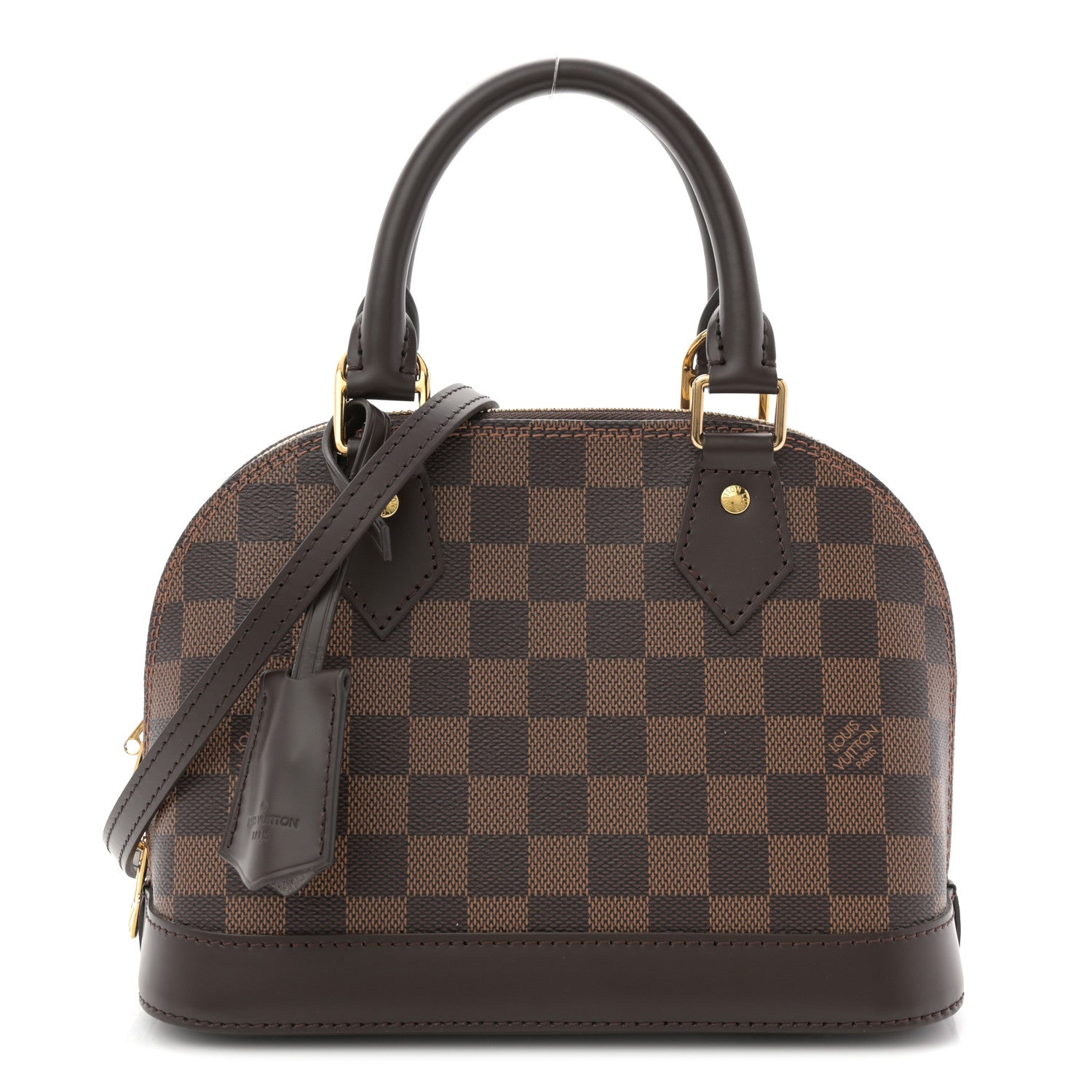 Louis Vuitton Damier Ebene Alma BB 1 of 9