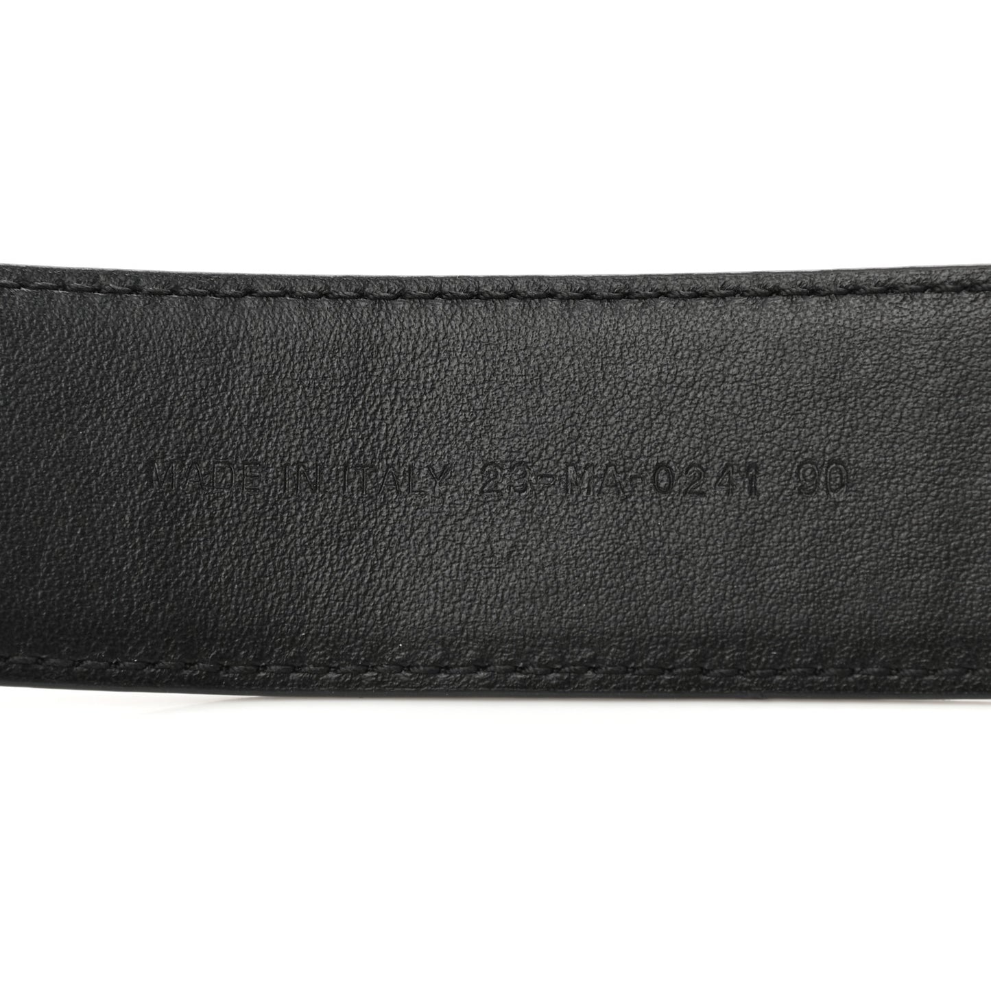 Calfskin Bobby CD Belt 90 Black