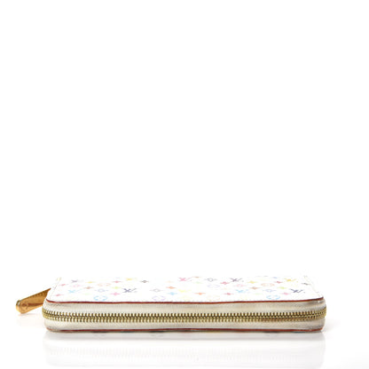 Louis Vuitton Monogram Multicolor Zippy Wallet White Litchi 15 of 15