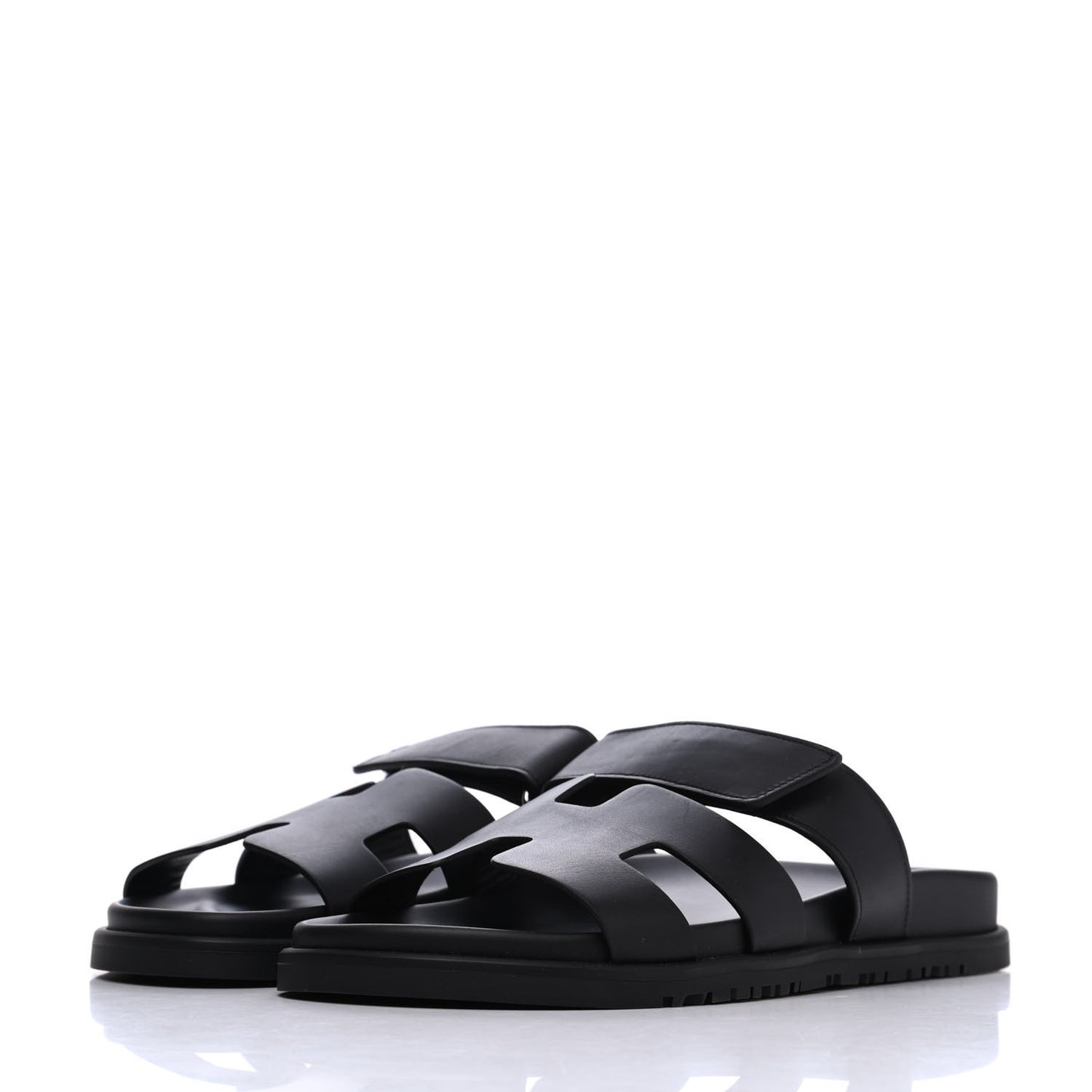 Calfskin Womens Chypre Sandals 39 Black