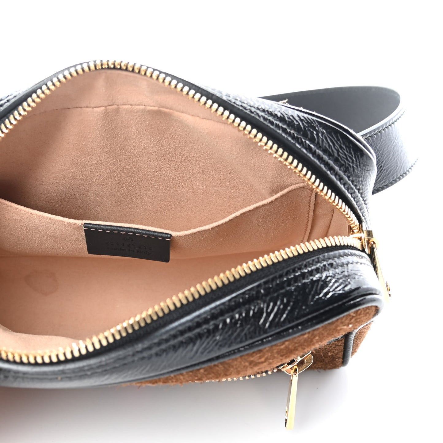 Suede Small Ophidia Belt Bag 85 34 Brown