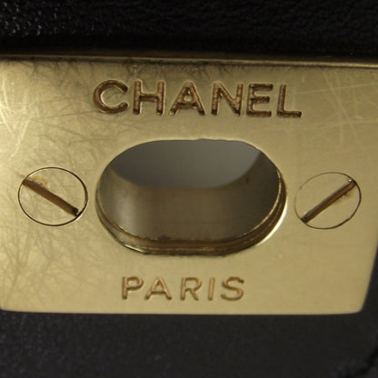 Chanel Straw Raffia Tote Black 10 of 11