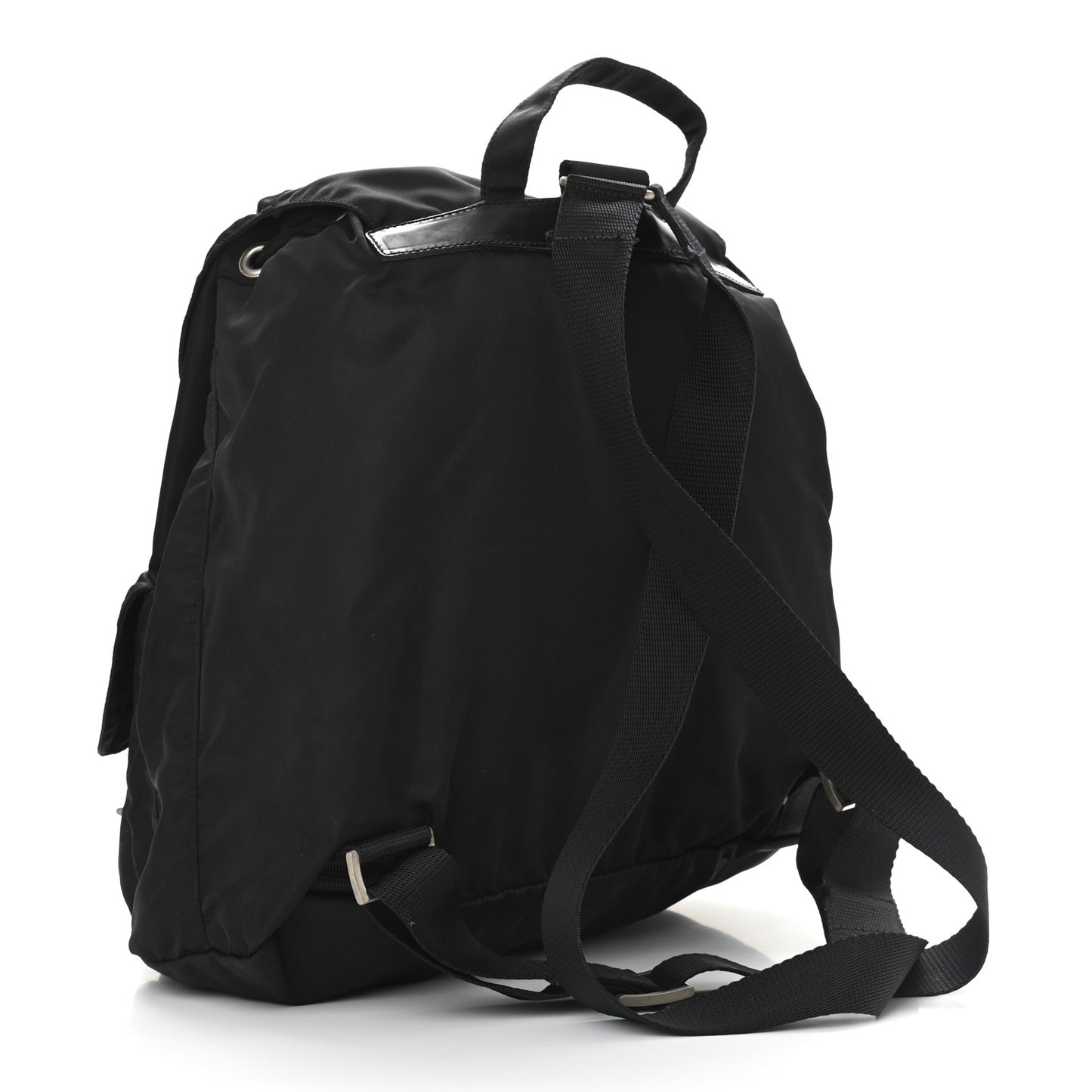 Tessuto Nylon Vela Large Backpack Black