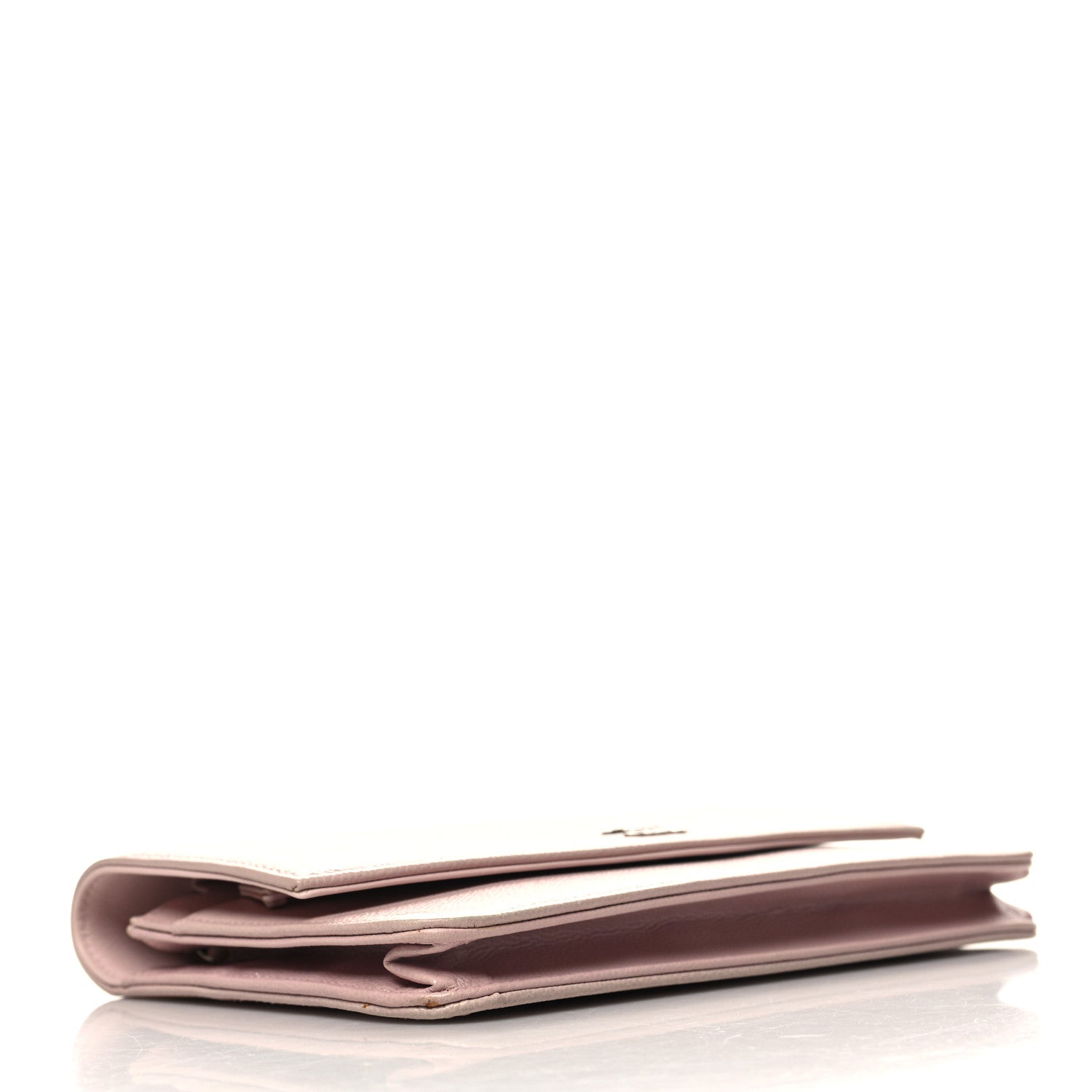 Chanel Caviar Sevruga Wallet on Chain WOC Pink 4 of 12