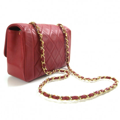 Chanel Lambskin Quilted Small Flap Red 3 of 13
