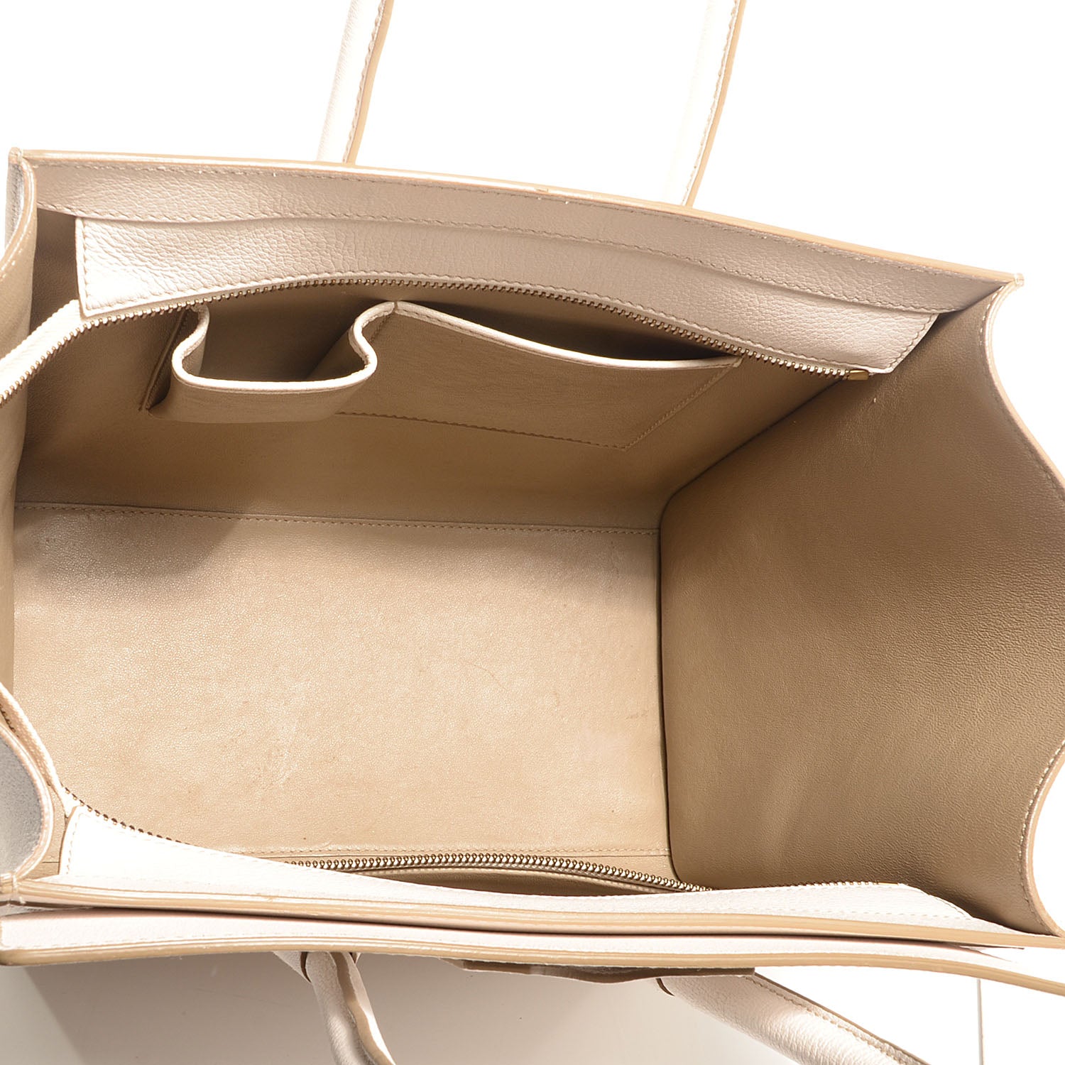 Celine Drummed Calfskin Mini Luggage 8 of 10