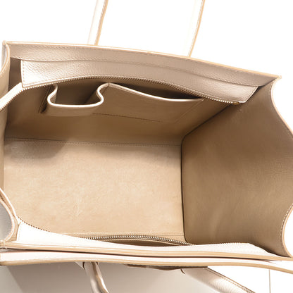 Celine Drummed Calfskin Mini Luggage 8 of 10