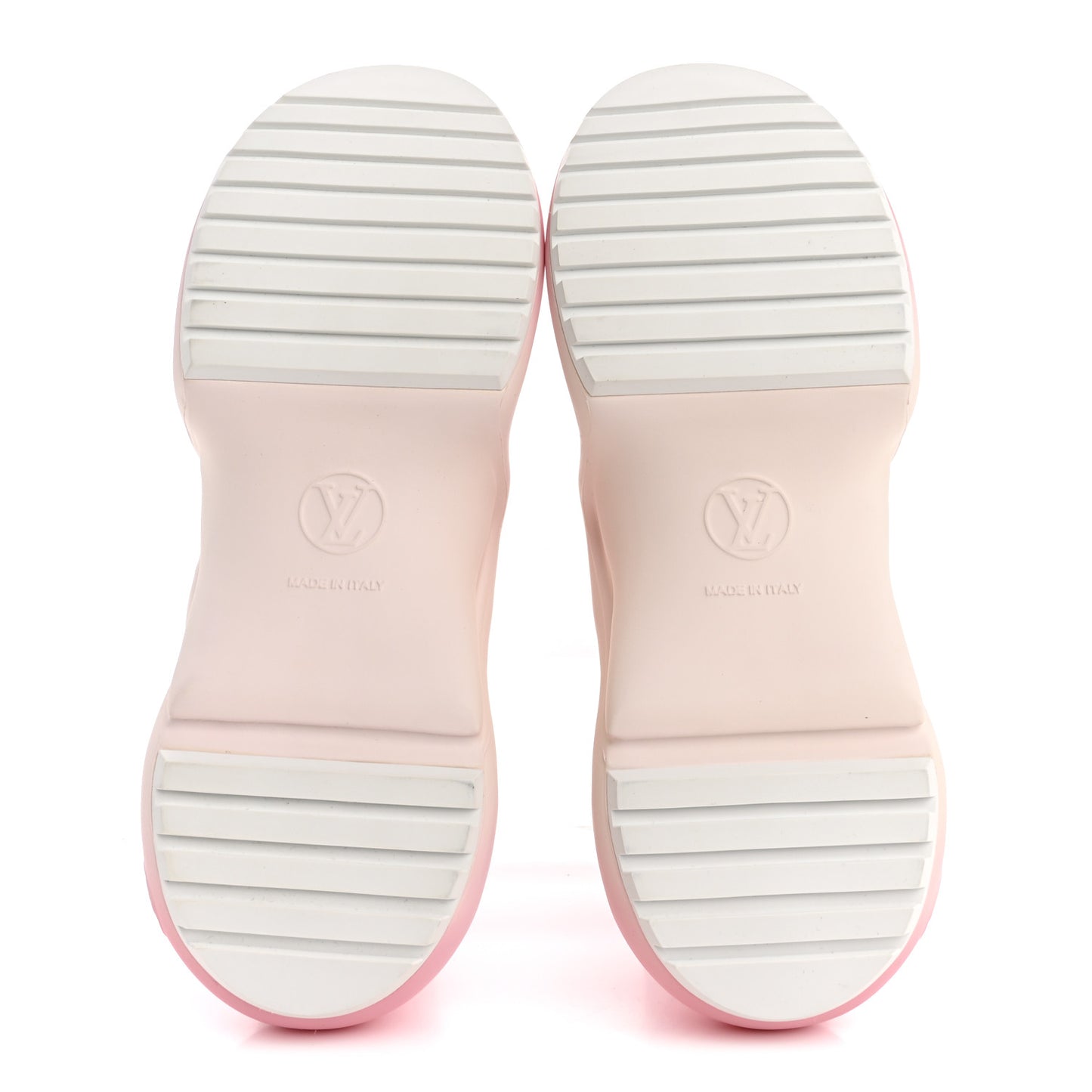 Calfskin Technical Nylon LV Archlight Sneaker 37 Rose Clair