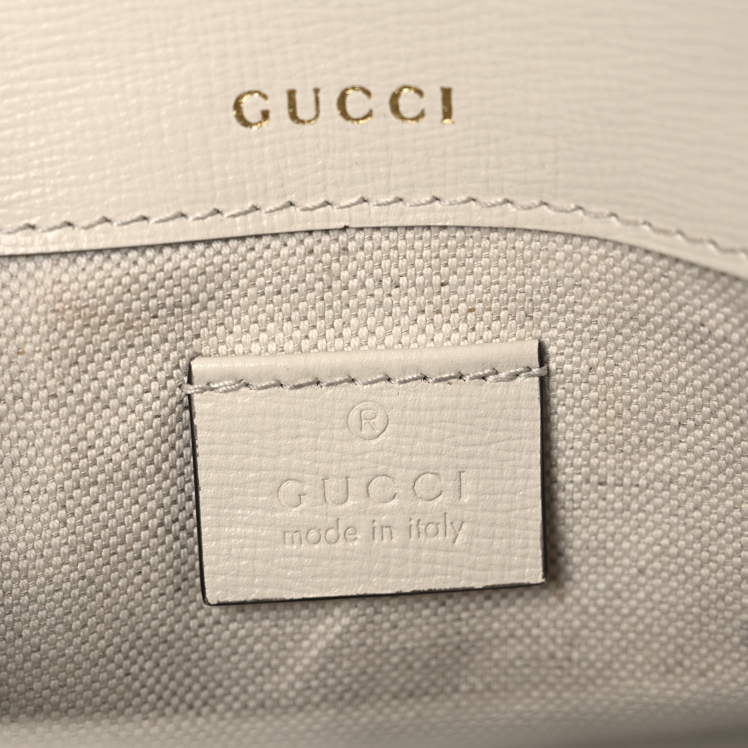 Gucci GG Supreme Monogram Web Mini Horsebit 1955 Shoulder Bag Beige Mystic White 6 of 11