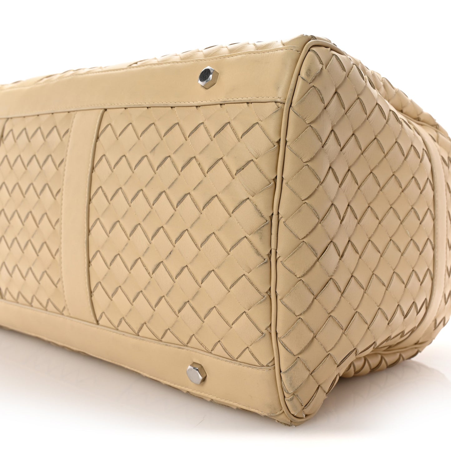 Nappa Intrecciato Large Duffel Porridge