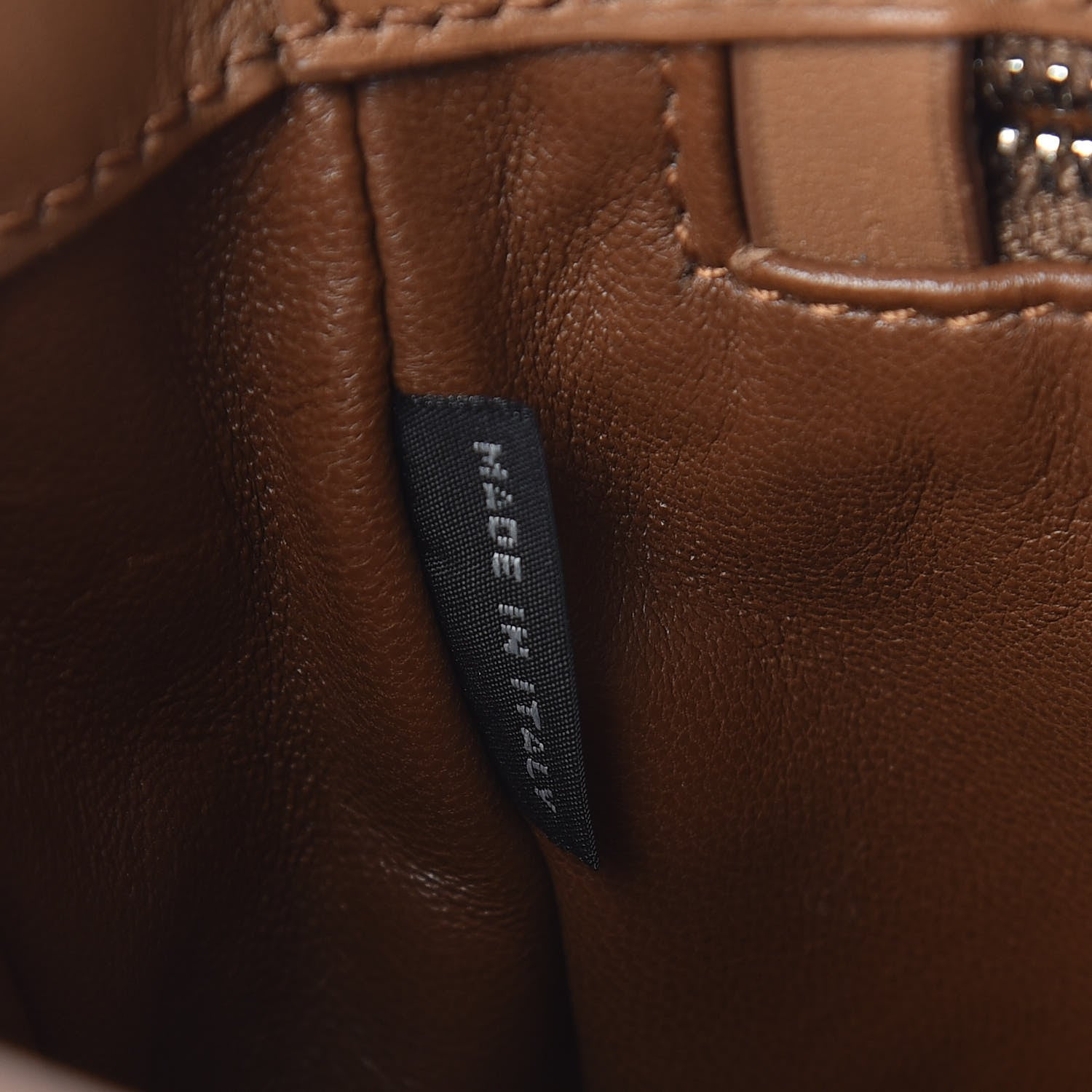 Prada City Calf Bi-Color Crossbody Bag Cannella Marmo 7 of 11
