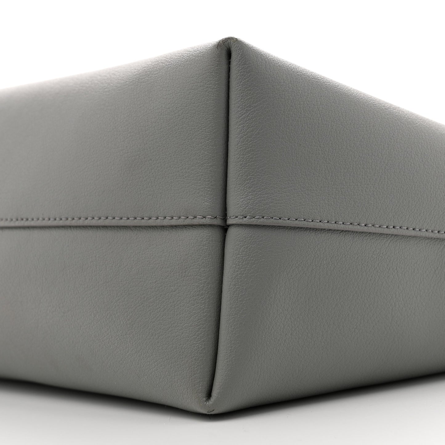 Calfskin Large Shopping Tote Granite