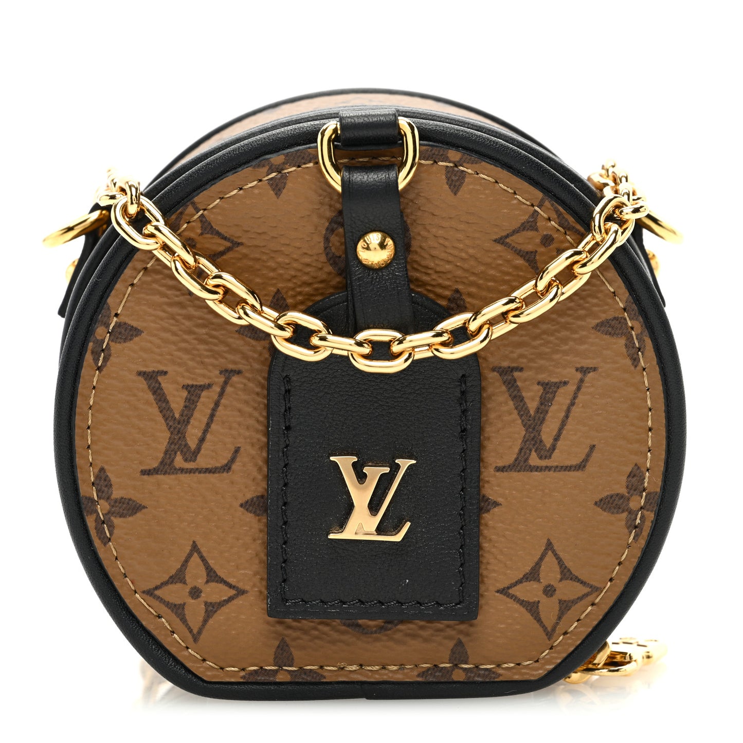 LOUIS VUITTON Reverse Monogram Boite Chapeau Necklace