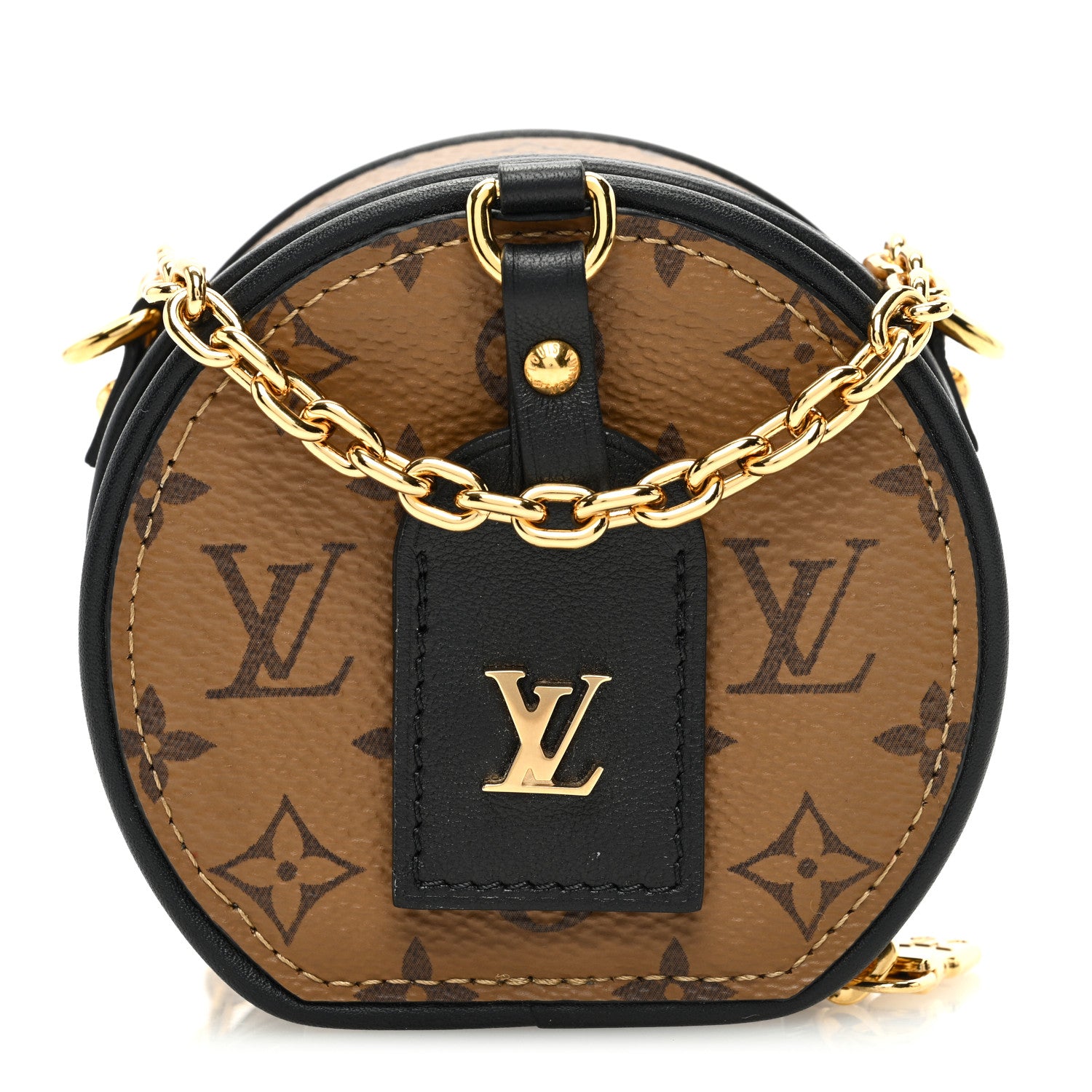 Louis Vuitton LOUIS VUITTON Reverse Monogram Boite Chapeau Necklace 1 of 9