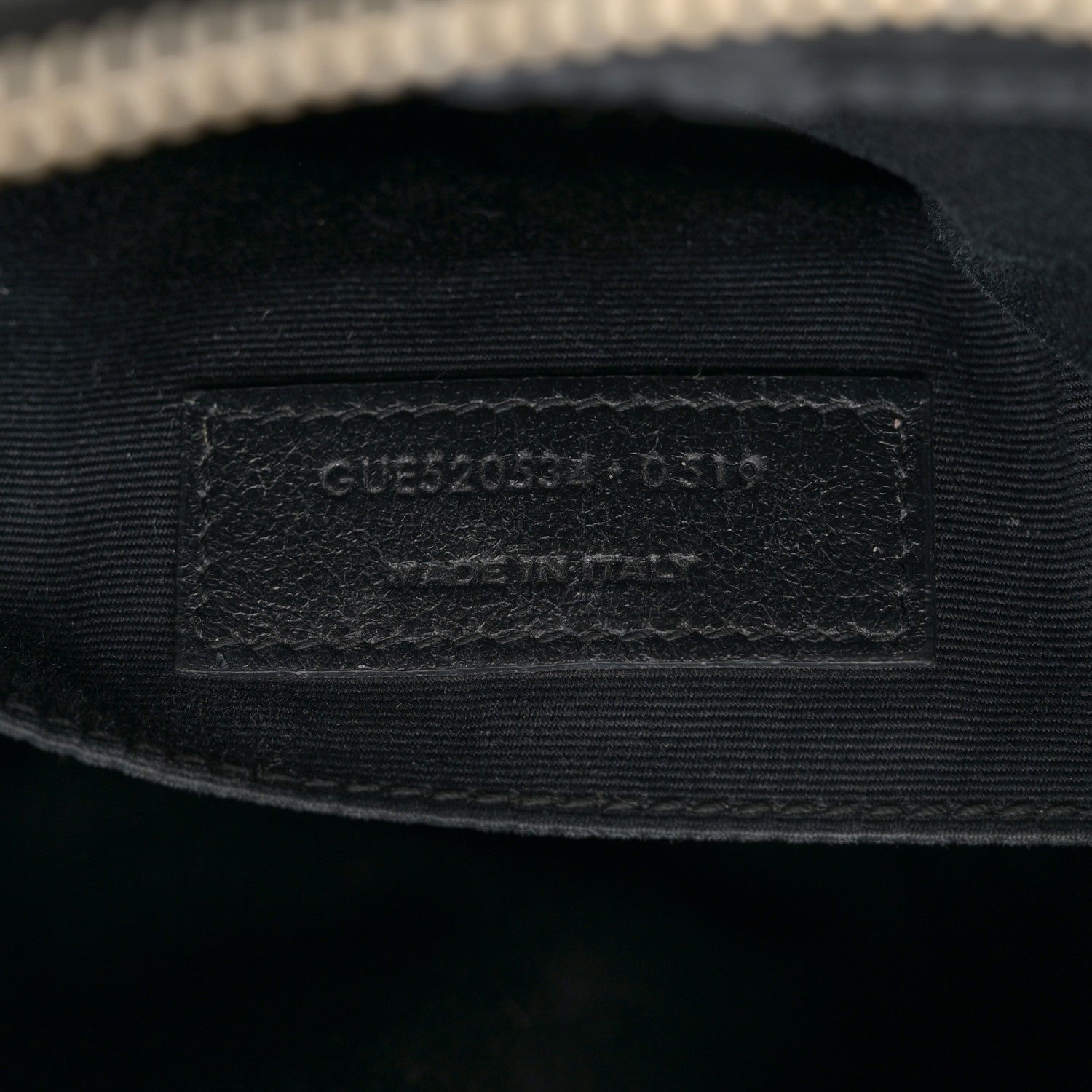 Saint Laurent Calfskin Matelasse Monogram Lou Camera Bag Black 7 of 15