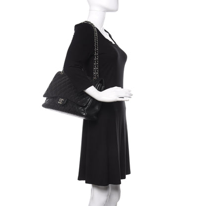 Chanel Caviar Quilted Maxi Single Flap Black 2 of 13