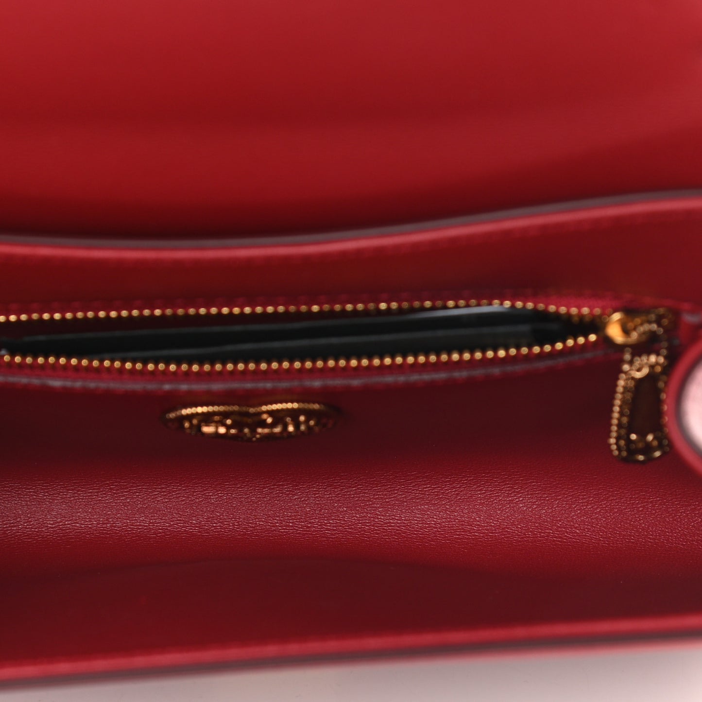 Calfskin Medium Devotion Crossbody Bag Red