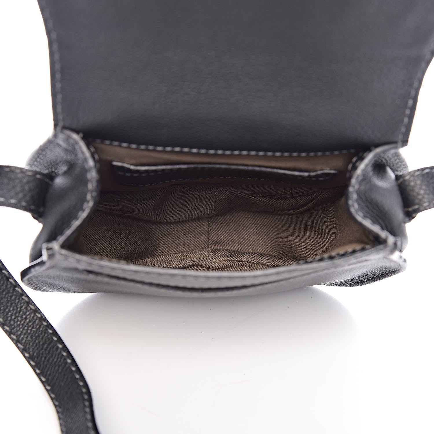 Chloe Calfskin Mini Marcie Round Crossbody Bag Black 5 of 12