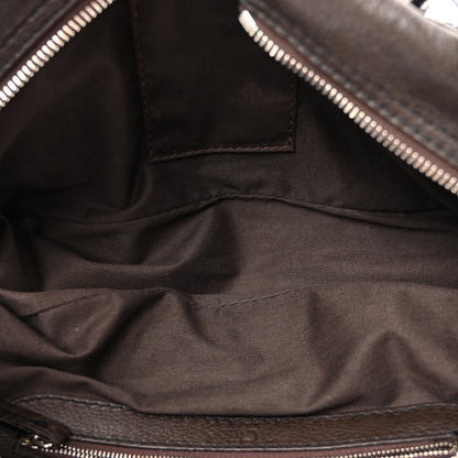 Chloe Calfskin Paddington Double Zip Bowler Chocolate 5 of 10